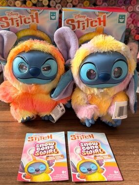 NWOT - HAPPY HAUL Disney Stitch Snow Cone Swirl Plush Blind Box Collectible